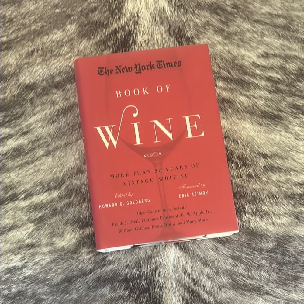 The New York Times - Book of Wine Book